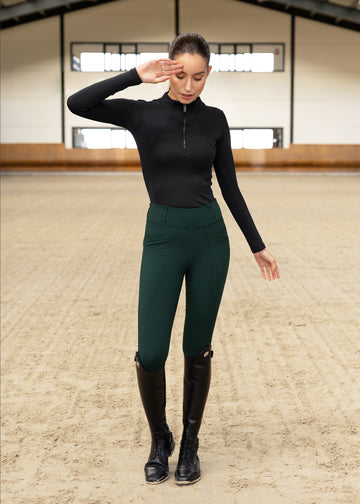 Winter Pro Riding Leggings (Emerald)