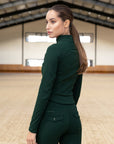 Fleeced Contour Jacket (Emerald)