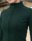 Fleeced Contour Jacket (Emerald)