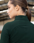 Fleeced Contour Jacket (Emerald)