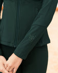 Fleeced Vera Jacket (Emerald)