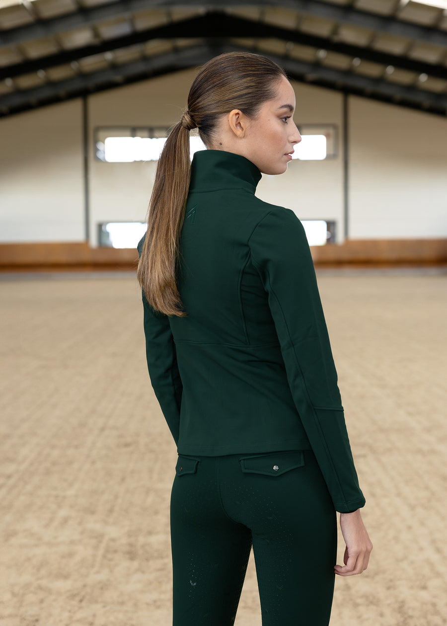 Vera Fleeced Jacket (Emerald)