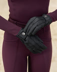 Koa Winter Riding Gloves (Black)