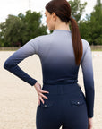 Ombré Long Sleeve Base Layer (Navy)