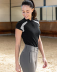 Aveen Polo Shirt (Black/Grey)