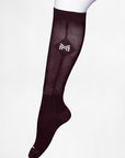 Neo Riding Socks (Burgundy)