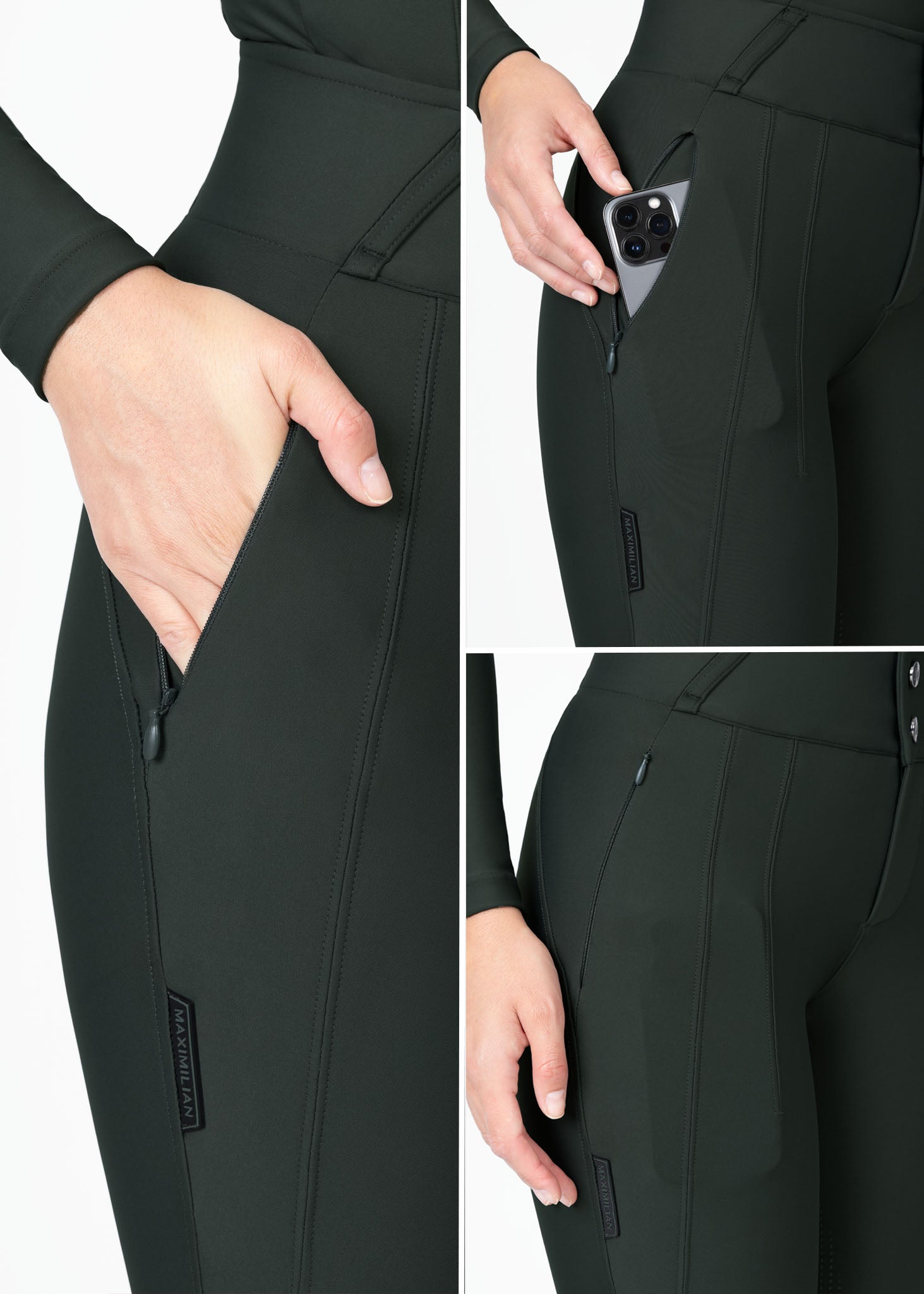 Vision Breeches (Hunter Green)