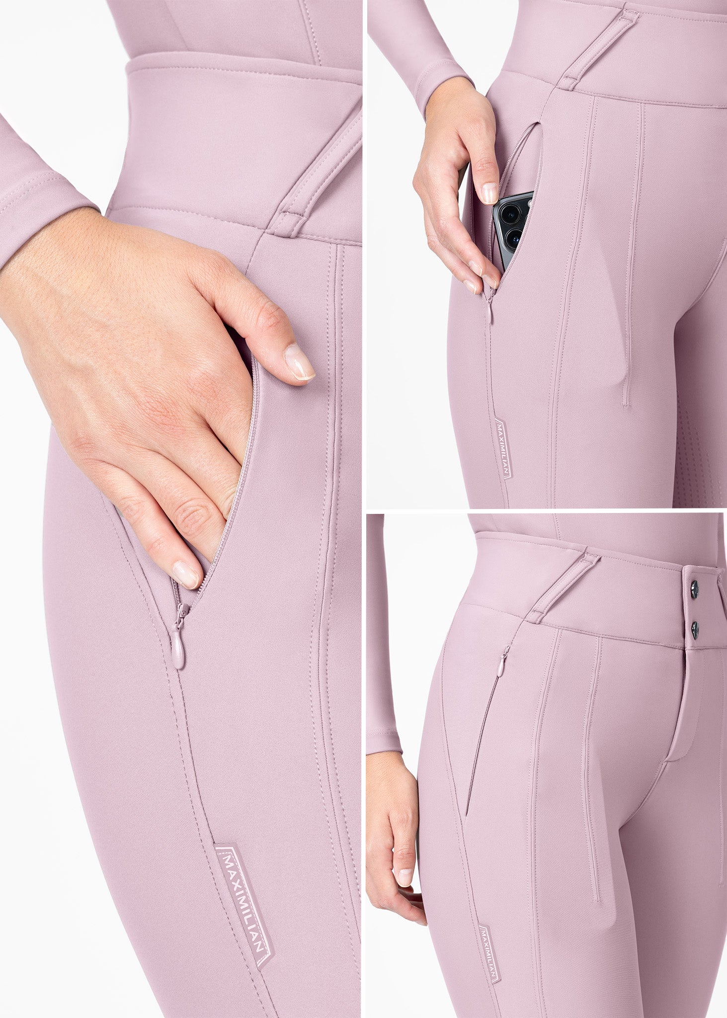 Vision Breeches (Mauve)