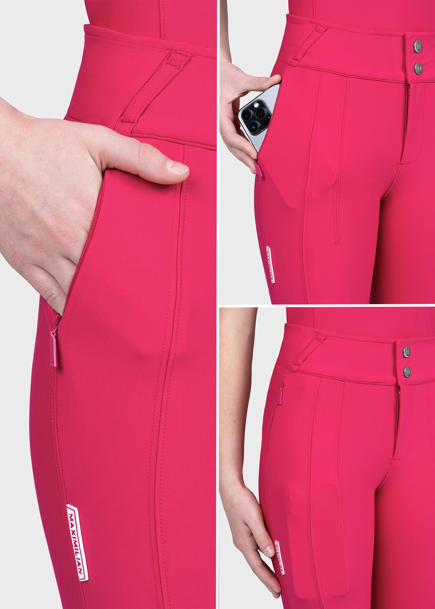 YR Vision Breeches (Cranberry)