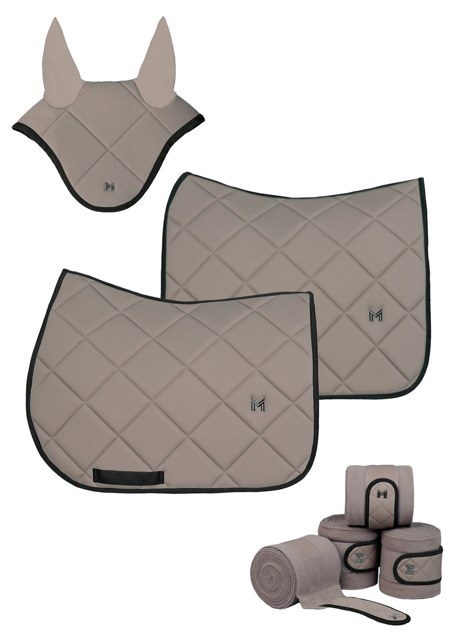 Crew Jumping Saddle Pad (Taupe)