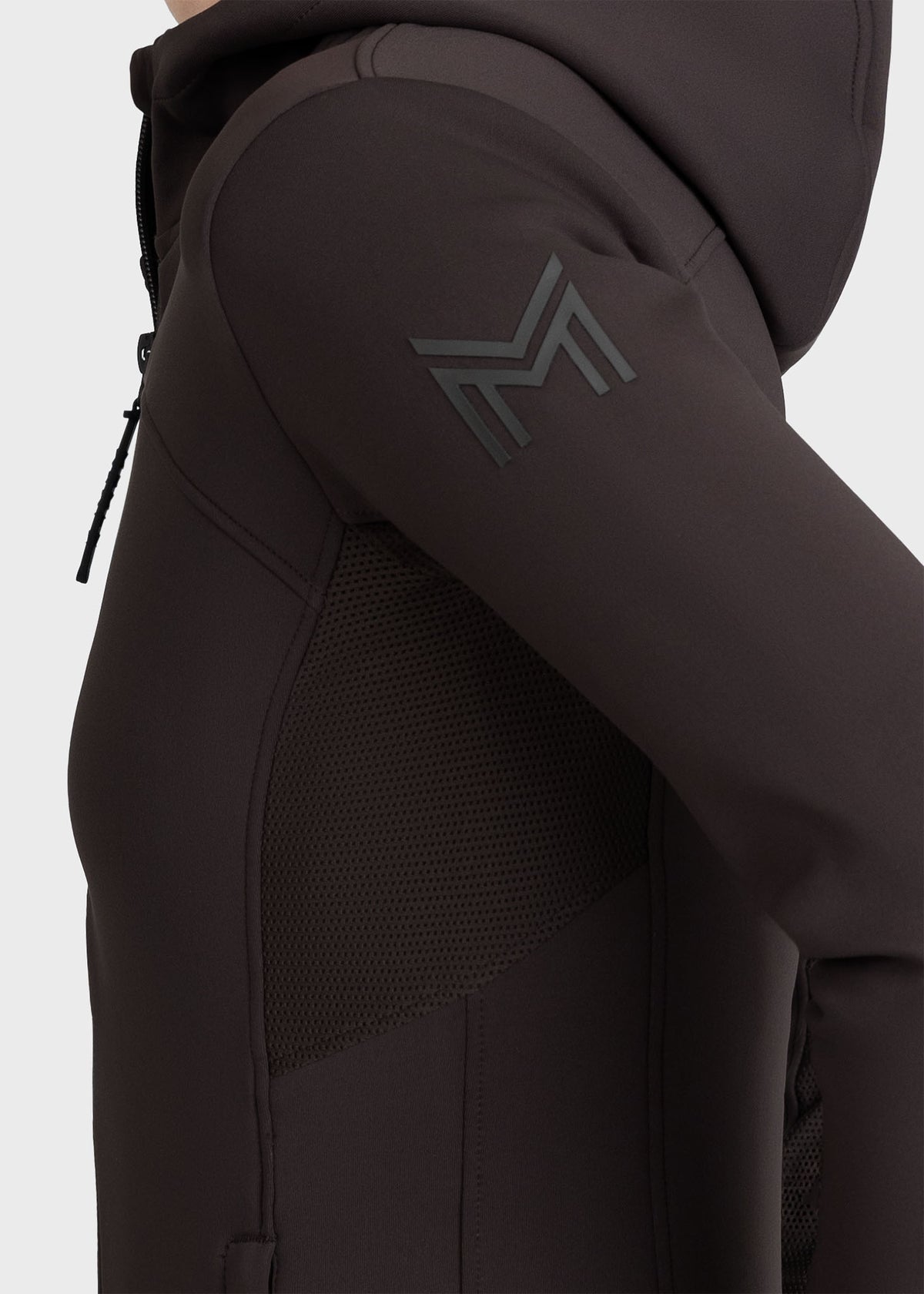 Wolt Zip Hoodie (Espresso)