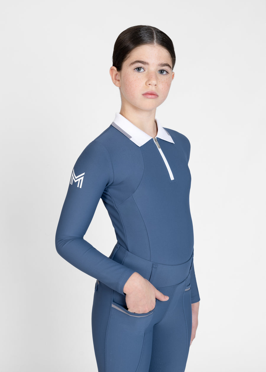 YR Concept Long Sleeve Polo Shirt (Sailor)