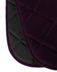 Velvet Dressage Saddle Pad (Amethyst)