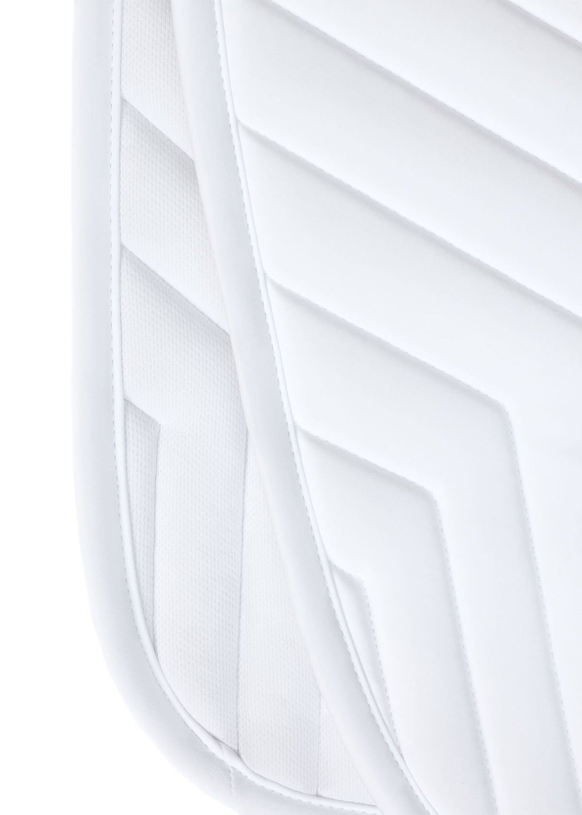 Delta Dressage Saddle Pad (White)
