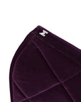 Velvet Dressage Saddle Pad (Amethyst)