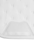 Stamp Jumping Saddle Pad (White)