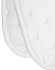 Stamp Jumping Saddle Pad (White)