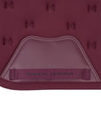 Stamp Jumping Saddle Pad (Burgundy)