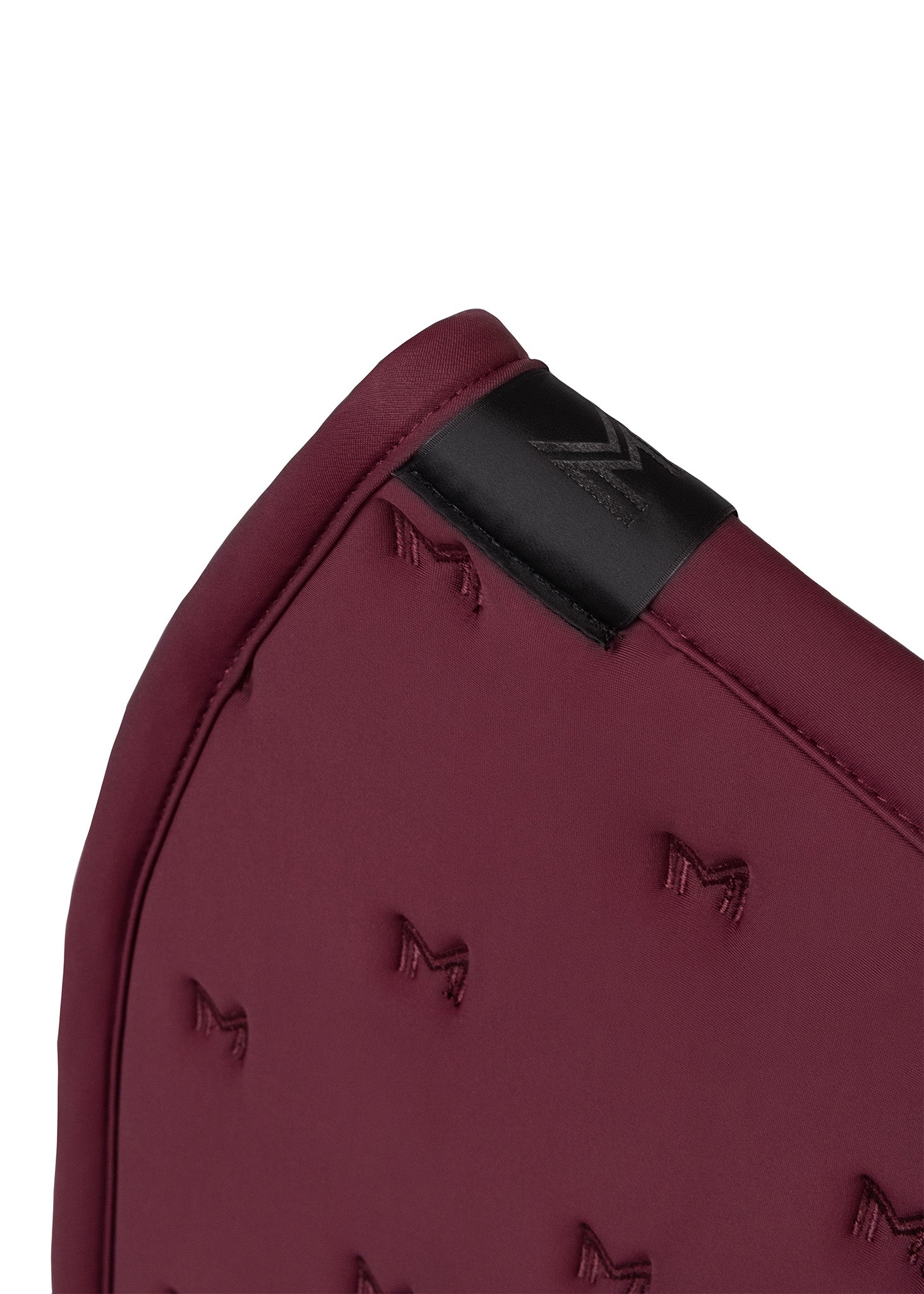 Stamp Jumping Saddle Pad (Burgundy)