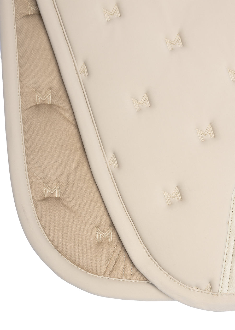 Stamp Dressage Saddle Pad (Sand)