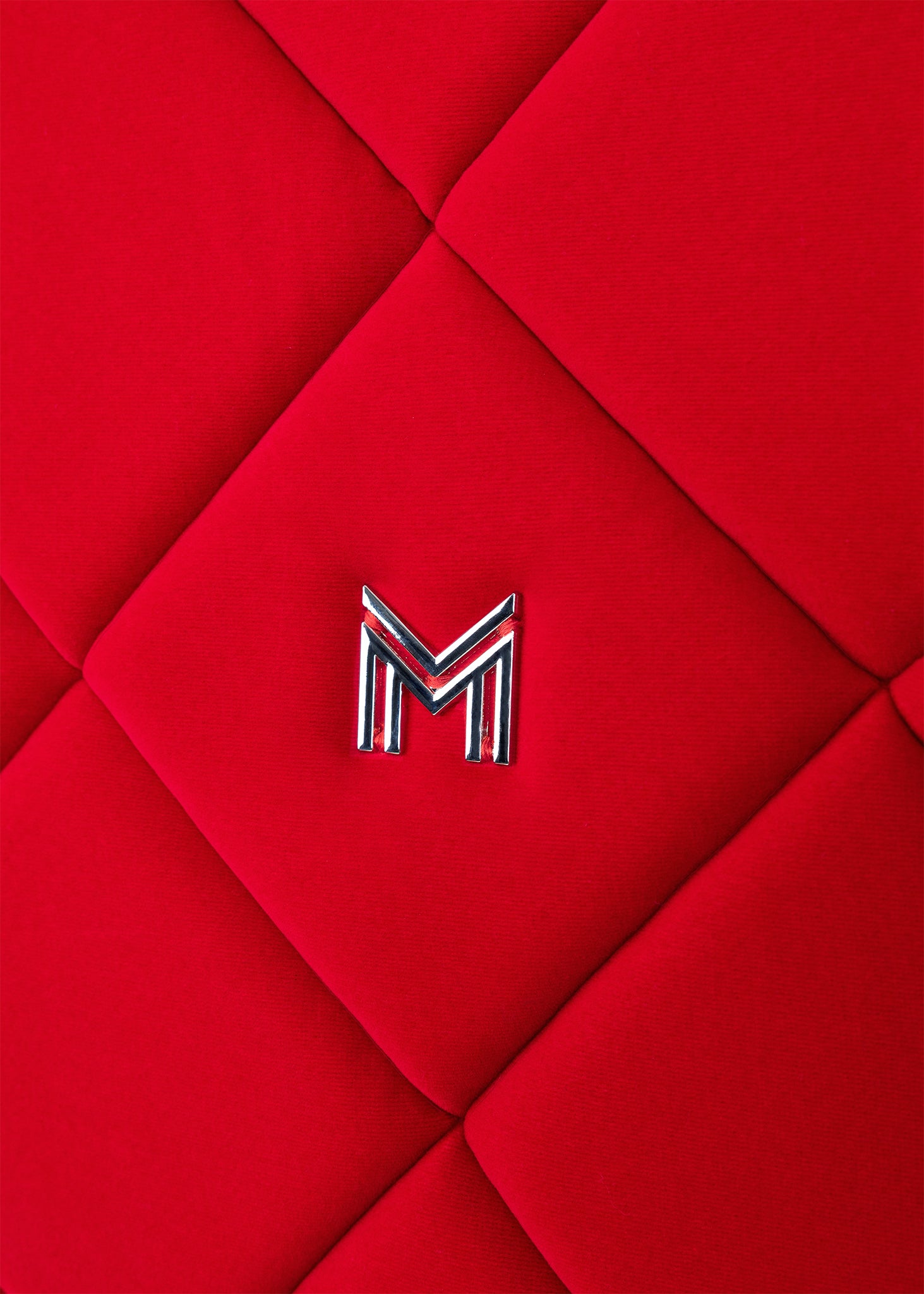 Velvet Jumping Saddle Pad (Crimson)