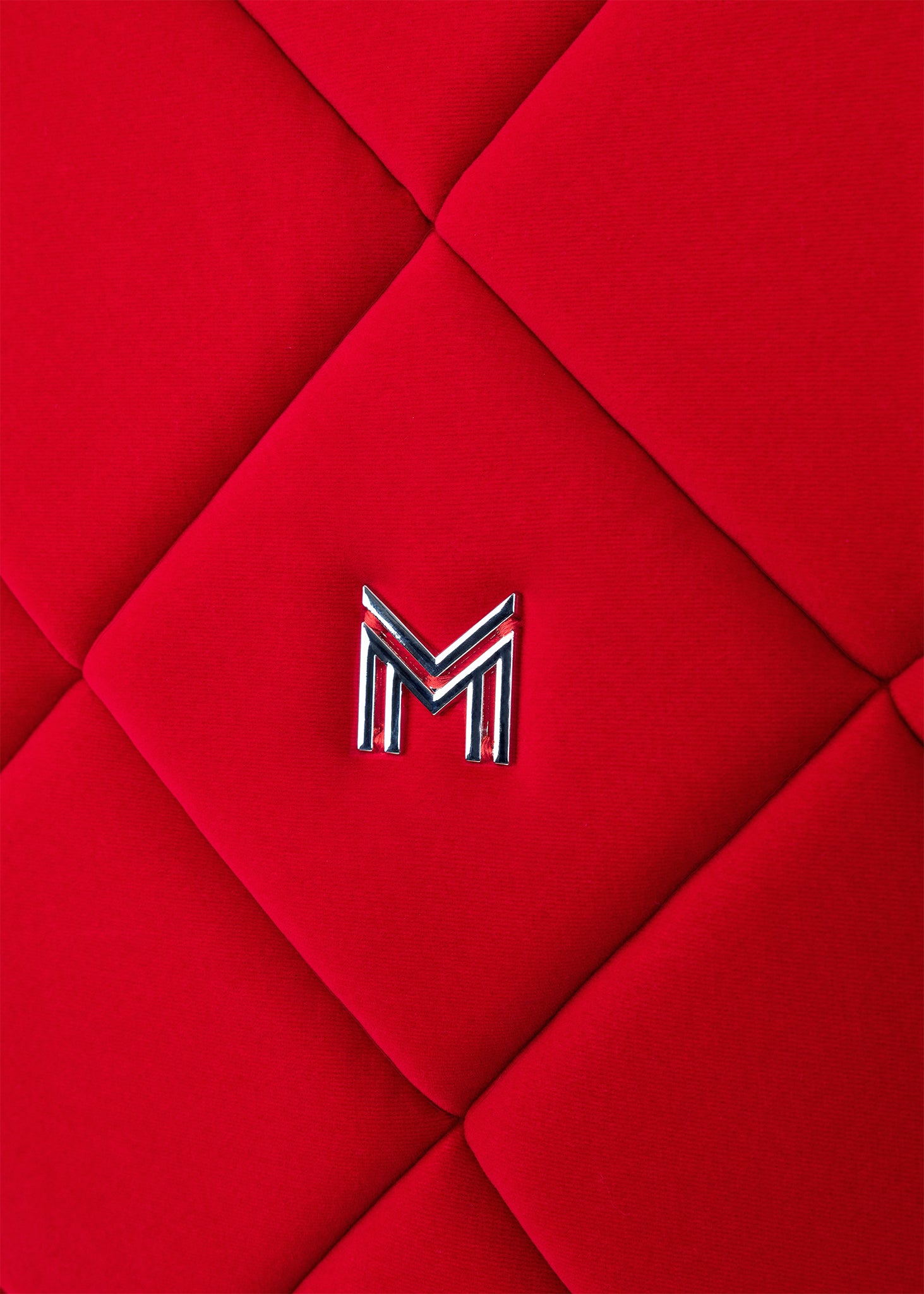 Velvet Dressage Saddle Pad (Crimson)