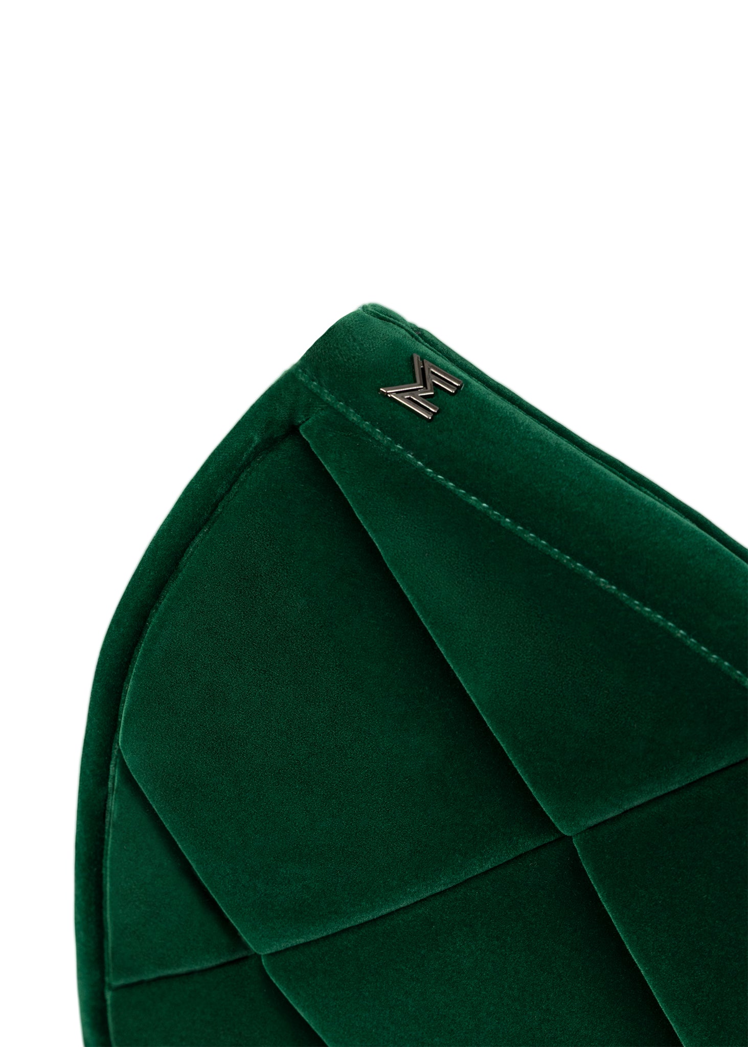 Velvet Jumping Saddle Pad (Jade)