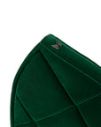 Velvet Jumping Saddle Pad (Jade)