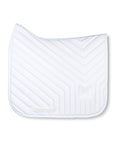 Delta Dressage Saddle Pad (White)