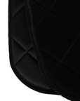 Velvet Dressage Saddle Pad (Black)