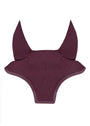 Stamp Ear Bonnet (Burgundy)