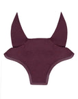 Stamp Ear Bonnet (Burgundy)