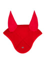 Velvet Ear Bonnet (Crimson)