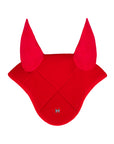 Velvet Ear Bonnet (Crimson)