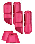Full Set - Ego Brushing & Bell Boots (Cranberry)