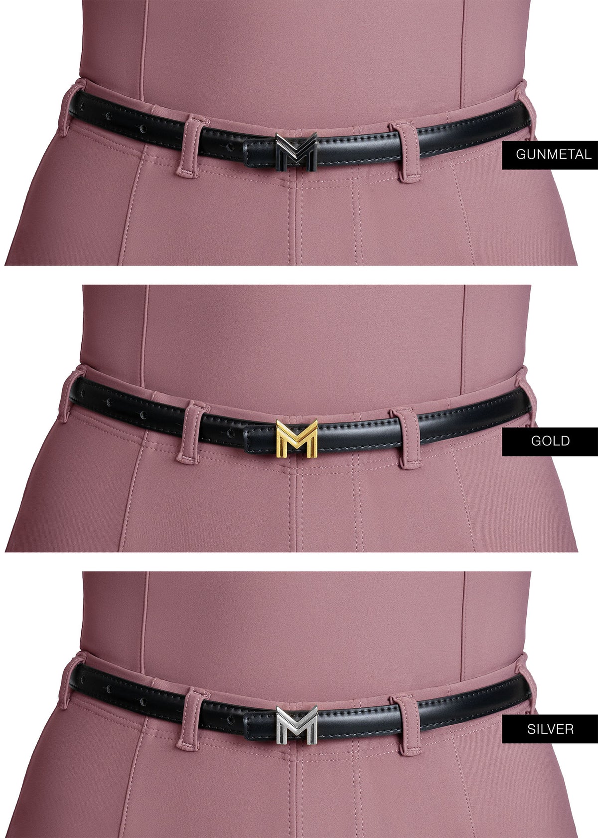 Velya Riding Leggings + Belt (Heather)