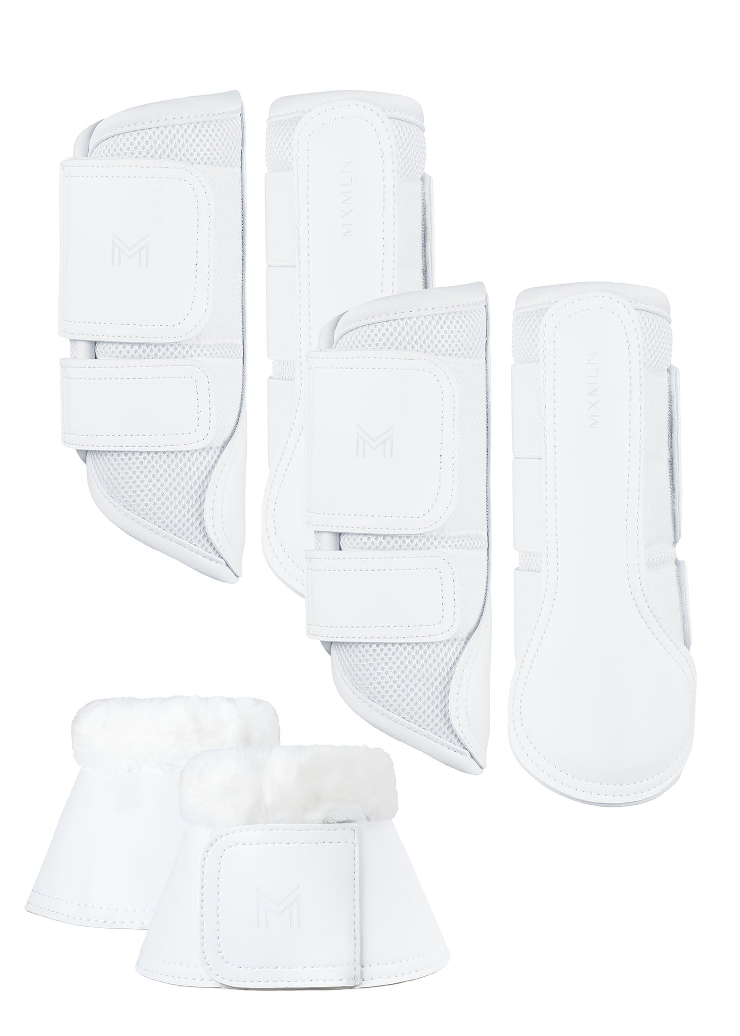 Full Set - Ego Brushing &amp; Bell Boots (White)