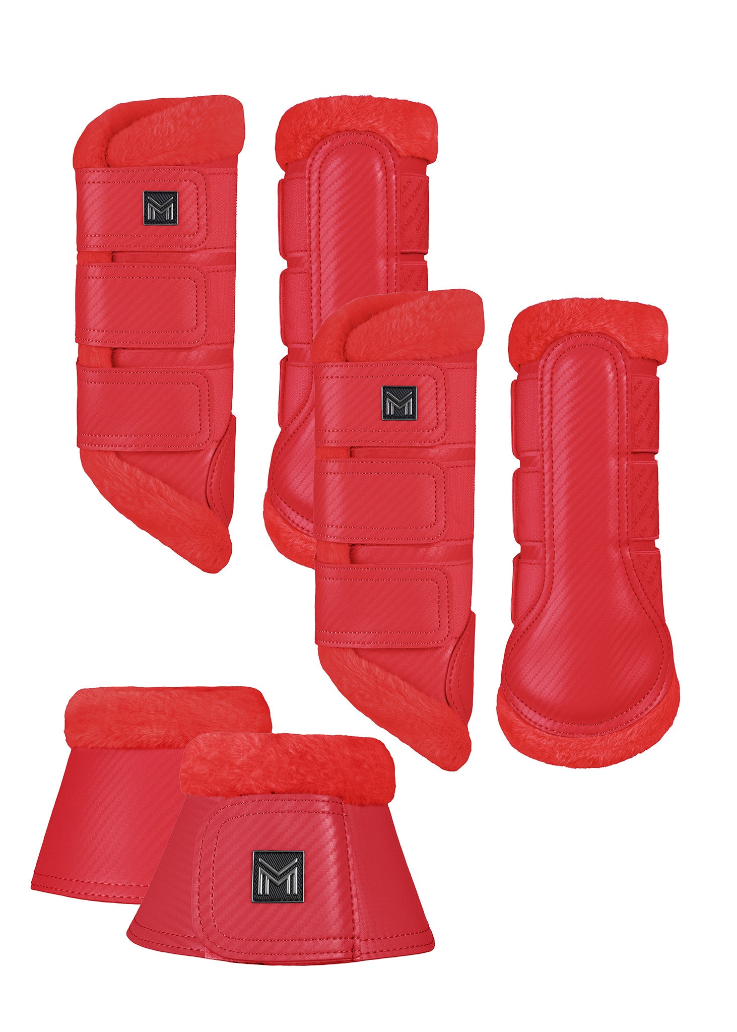 Full Set - Drift Brushing &amp; Bell Boots (Grenadine)