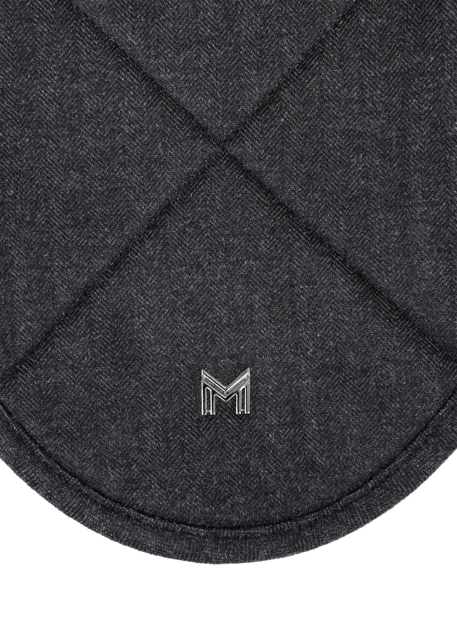 Herringbone Ear Bonnet (Graphite)