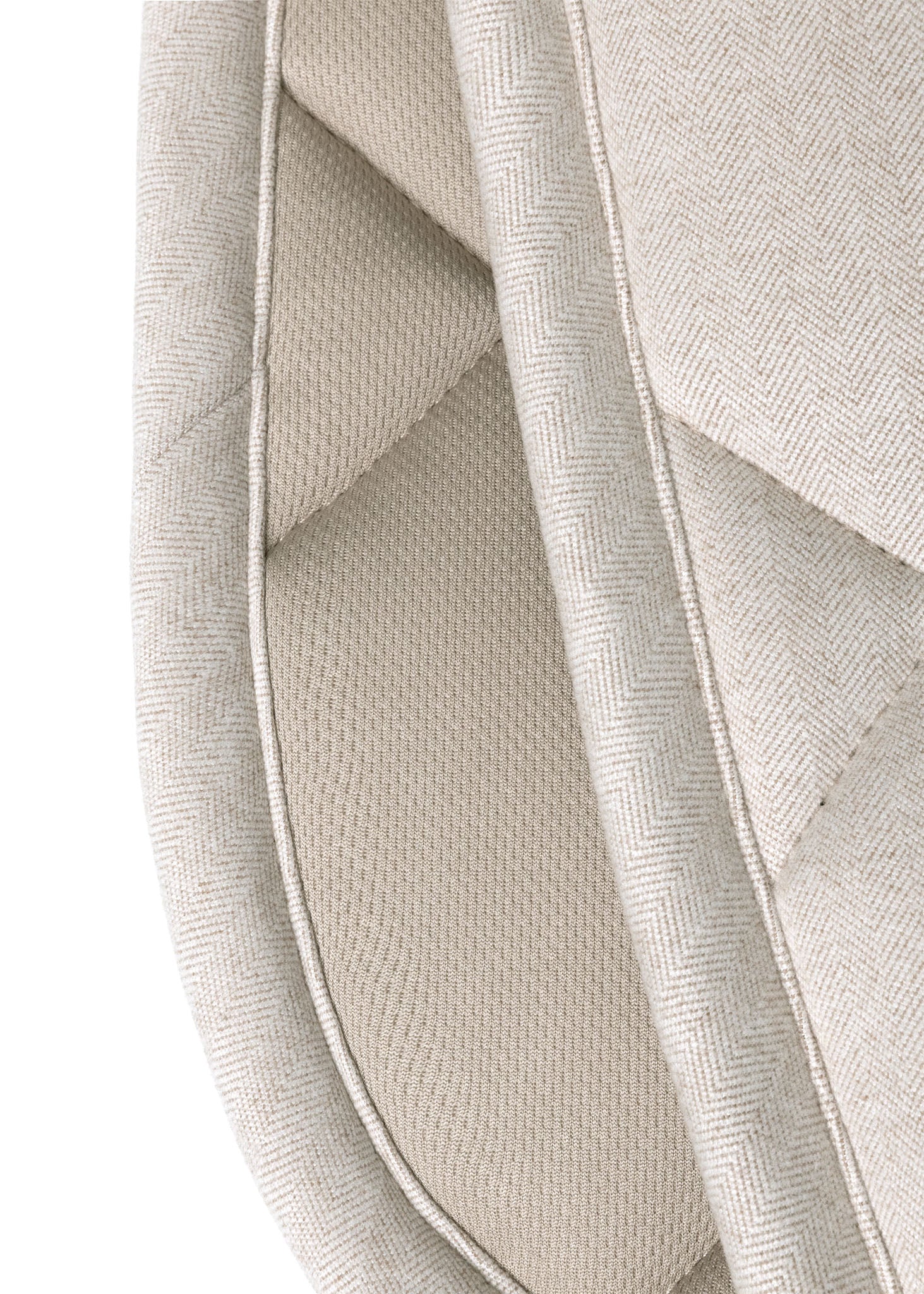 Herringbone Dressage Saddle Pad (Beige)