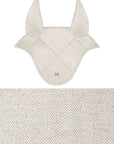 Herringbone Ear Bonnet (Beige)