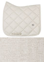Herringbone Dressage Saddle Pad (Beige)