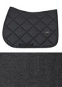 Herringbone Jumping Saddle Pad (Graphite)