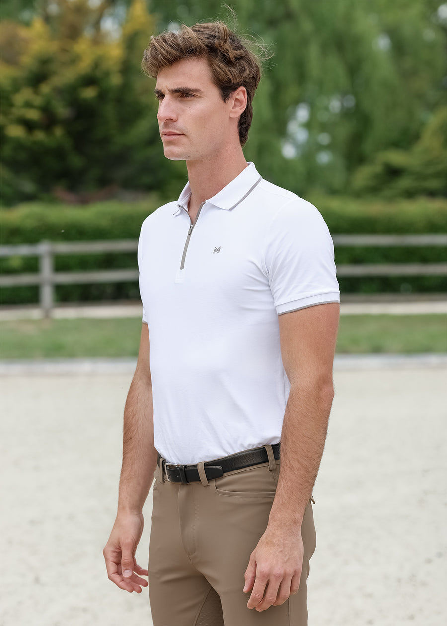 Core Polo Shirt (White)