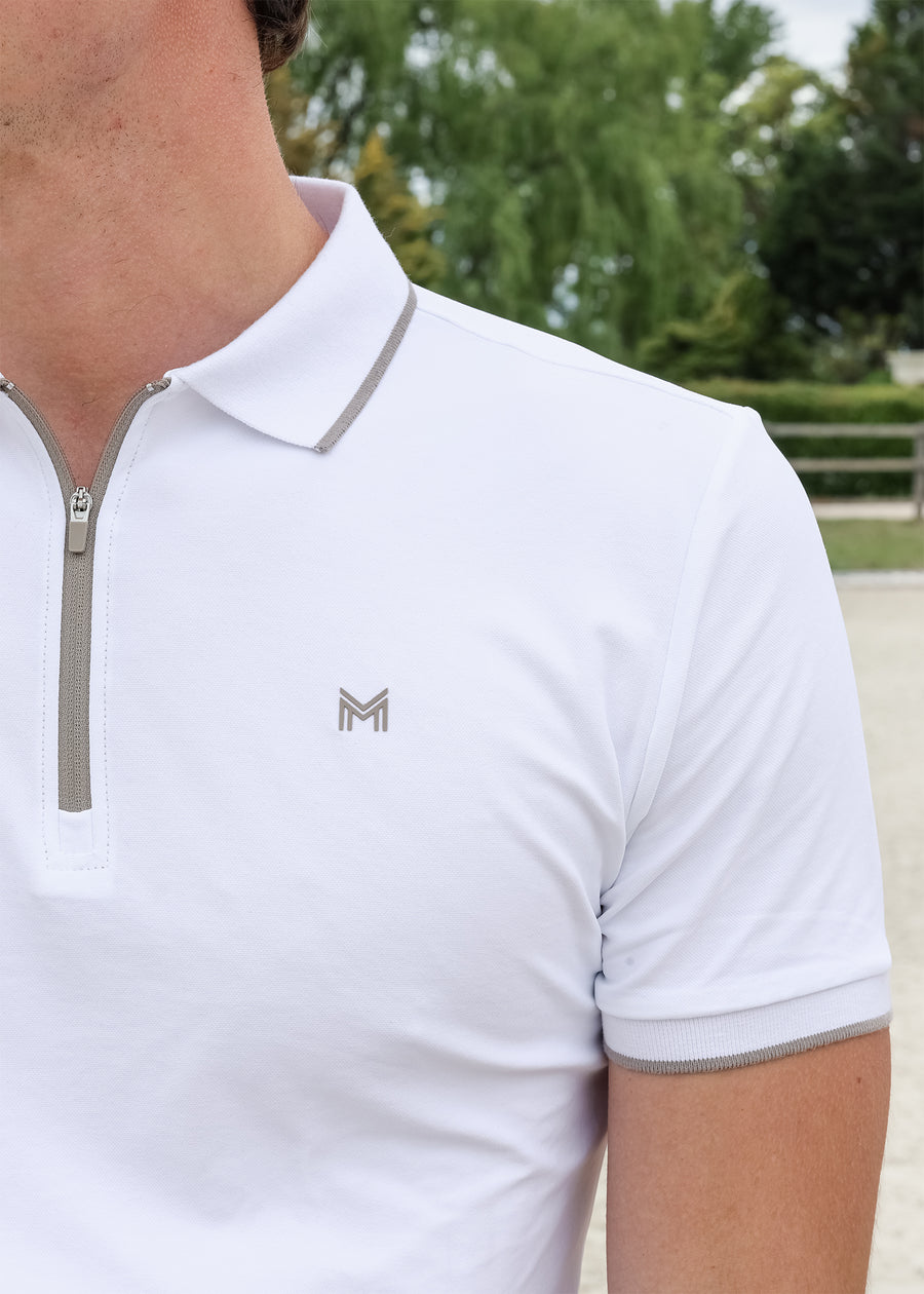 Core Polo Shirt (White)