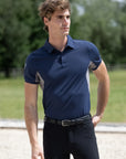 Cross Polo Shirt (Navy)