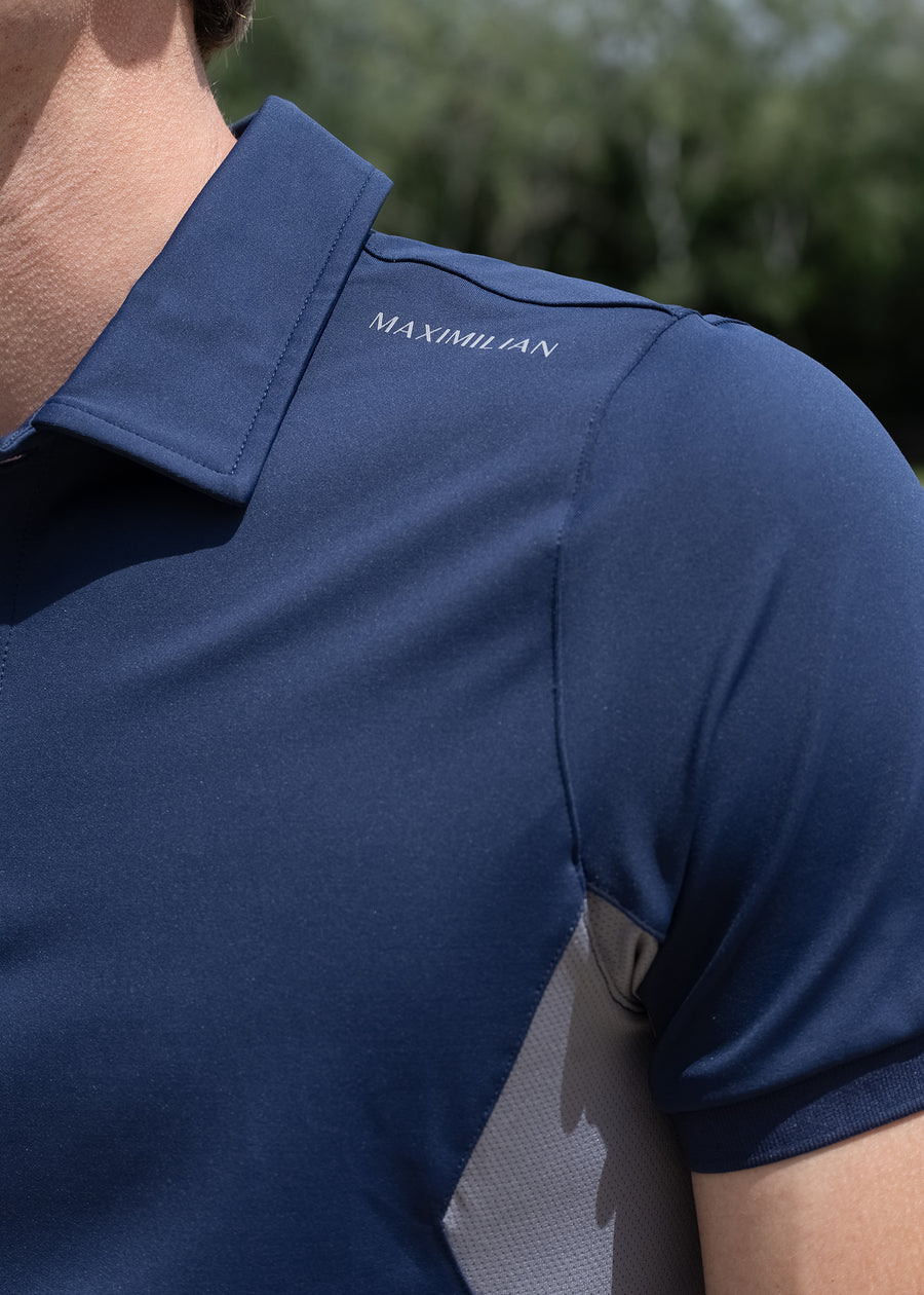 Cross Polo Shirt (Navy)