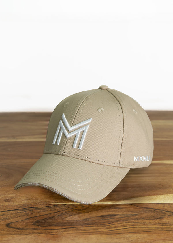 Cap (Beige/White)