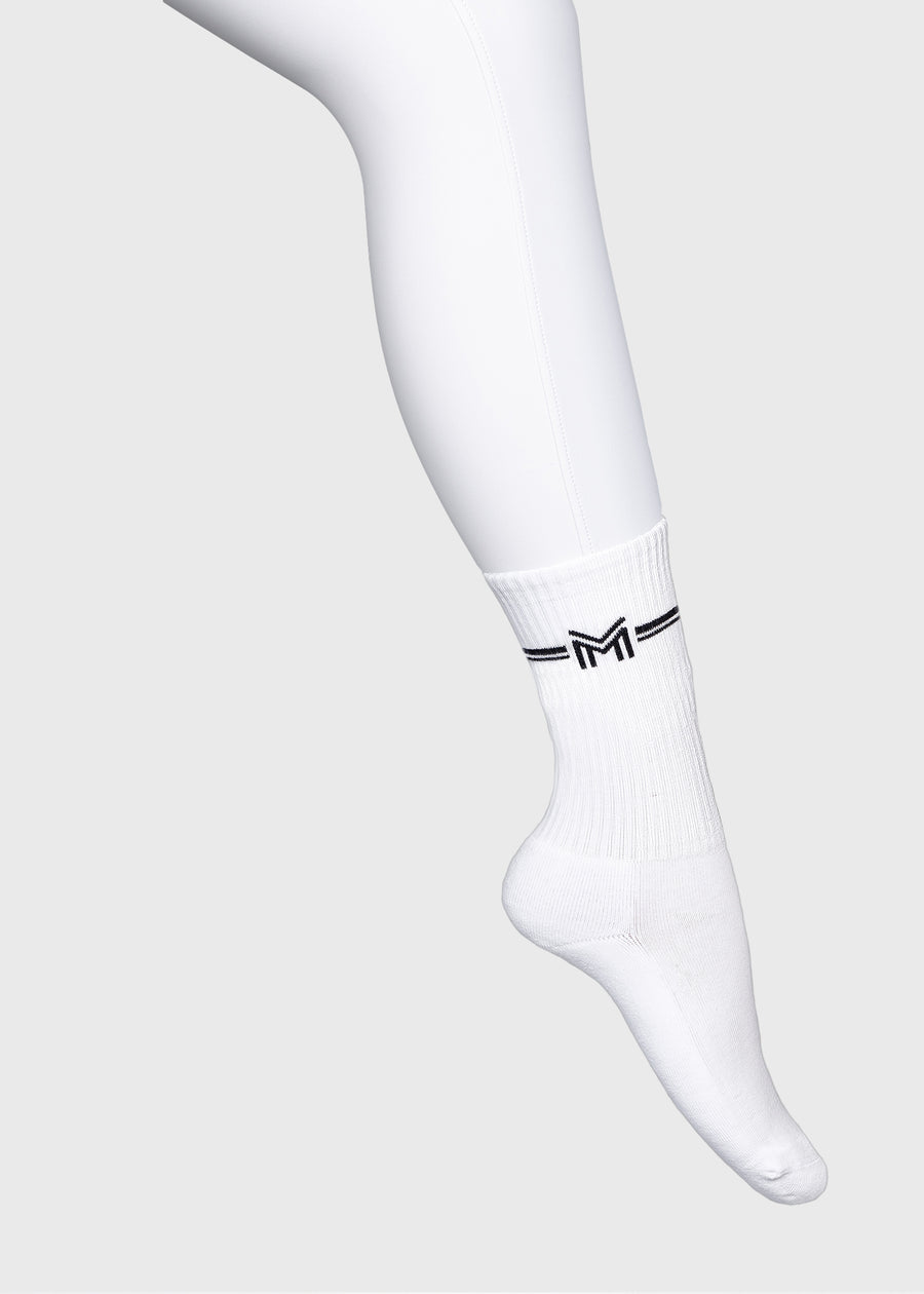 Rise Sports Socks (White)