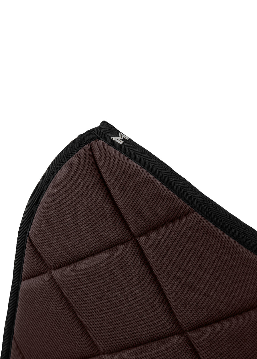 Crew Dressage Saddle Pad (Chocolate)